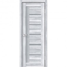 PVC Durvis LINE PREMIUM 17 ar stiklu, ledus kļava